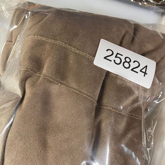 Cavalini Jacket Women M Medium Beige Collared Open Front Long Sleeve Pockets - Picture 9 of 9